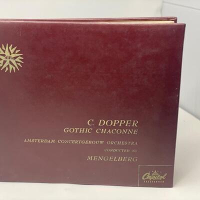 C. Dopper Gothic Chaconne - Capital Records 78 - ECL8031