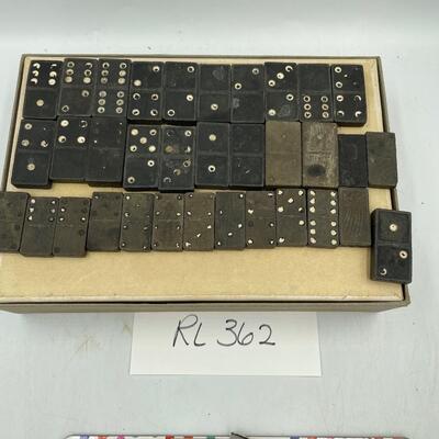 Vintage collection of dominoâ€™s