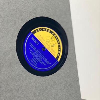 Brahms Sympony No. 4 - Columbia Masterworks 78 - MM567-1