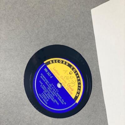 Brahms Sympony No. 4 - Columbia Masterworks 78 - MM567-1