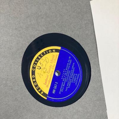 Brahms Sympony No. 4 - Columbia Masterworks 78 - MM567-1