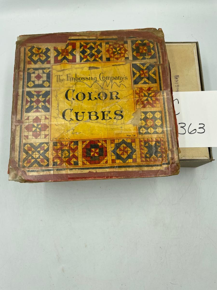 Embossing Company’s Color cubes