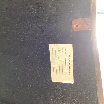 Large coffee table with metal base