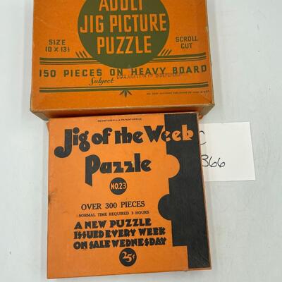 2 jig picture puzzles