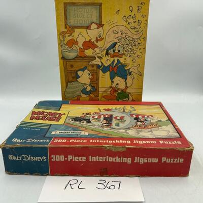 2 Walt Disney puzzles