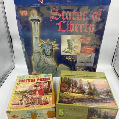 3 puzzle assortment