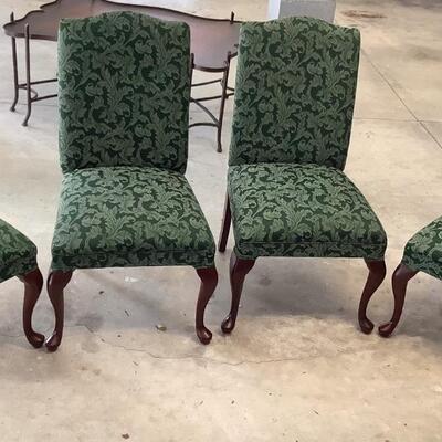 4 upholstered chairs from Watsons of Taylorsville, NC