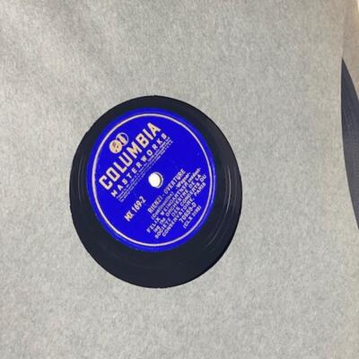 Wagner Rienze Overture Berlioz Marche Troyenne - Columbia Masterworks 78 - MX169-1