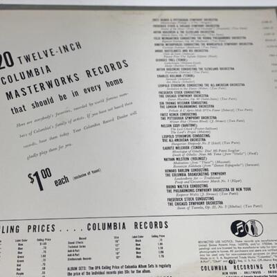 Wagner Rienze Overture Berlioz Marche Troyenne - Columbia Masterworks 78 - MX169-1