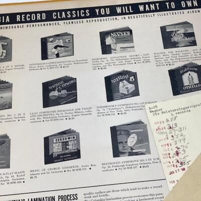 A Wagner Concert - Five Famour Orchestral Excerpts - Columbia Masterworks 78 - MM549-3