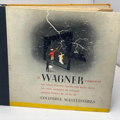 A Wagner Concert - Five Famour Orchestral Excerpts - Columbia Masterworks 78 - MM549-3