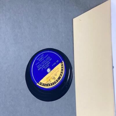 Debussy Sonata No. 3 for Violin and Piano - Columbia Masterworks 78 - MX242-1