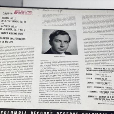 Chopin Sontara No. 2 and Mazurka No. 6 - Columbia Masterworks 78 - MM378-1