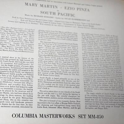 Martin Pinza South Pacific - Columbia Masterworks 78 - MM850