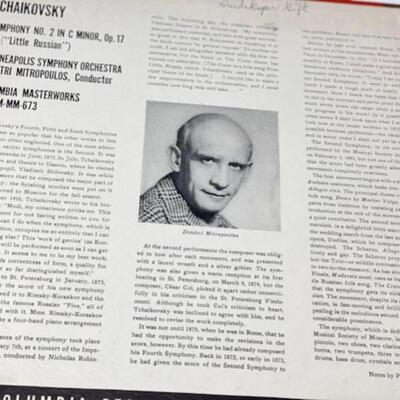 Tchaikovsky Symphony No. 2 in C Minor - Columbia Masterworks 78 - MM673-1