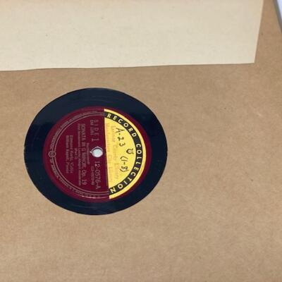 Rachmaninoff Sonata in G Minor - RCA Victor 78 - Red Seal Records - DM1261