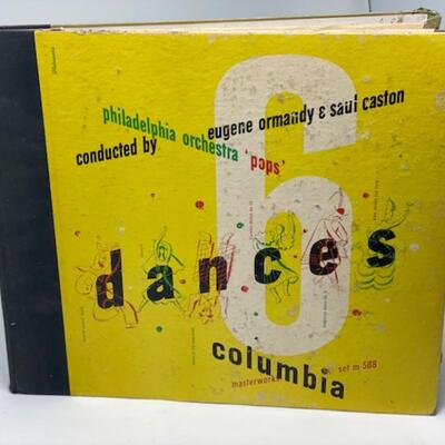 Philadelphia Orchestra "pops" Dances - Columbia Masterworks 78 - M588-1