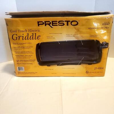 Griddle - Presto Cool Touch Electric
