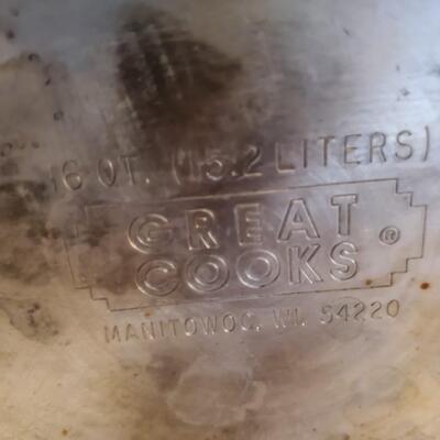 16 Quart Great Cooks Stock Pot