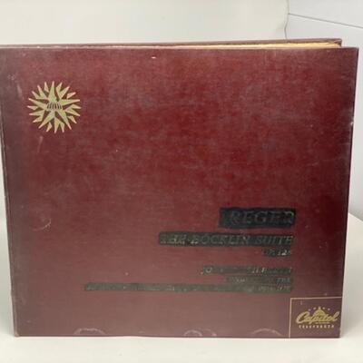 Reger "The Bocklin Suite" - Capital Records 78 - MM677-1