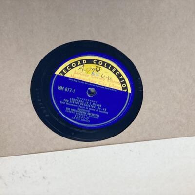 Reger "The Bocklin Suite" - Capital Records 78 - MM677-1