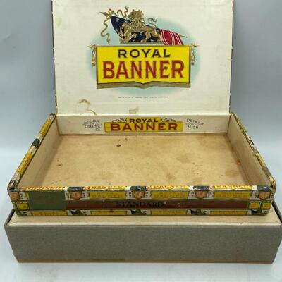 Royal Banner cigar box