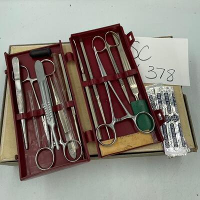Vintage Clay Adamâ€™s dissecting kit