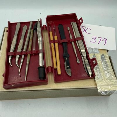 Vintage Clay Adamâ€™s dissecting kit