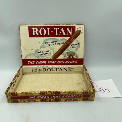 El Roi-Tan cigar box