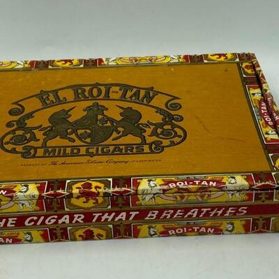 El Roi-Tan cigar box