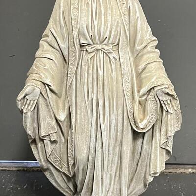 Holy Mary Mother Of God, Cement Statue 