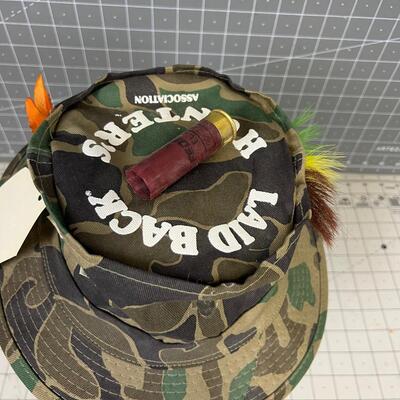 Whimsical Hunting Hat, (Hilarious!)