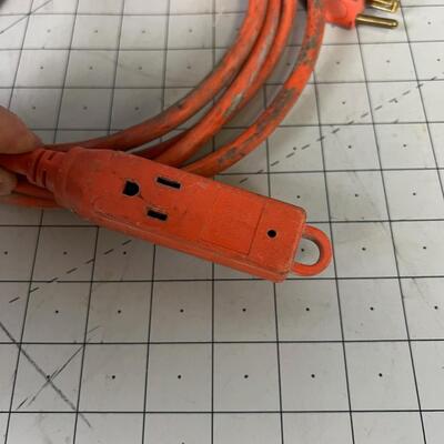 10 Foot Orange Plug Multiplier 