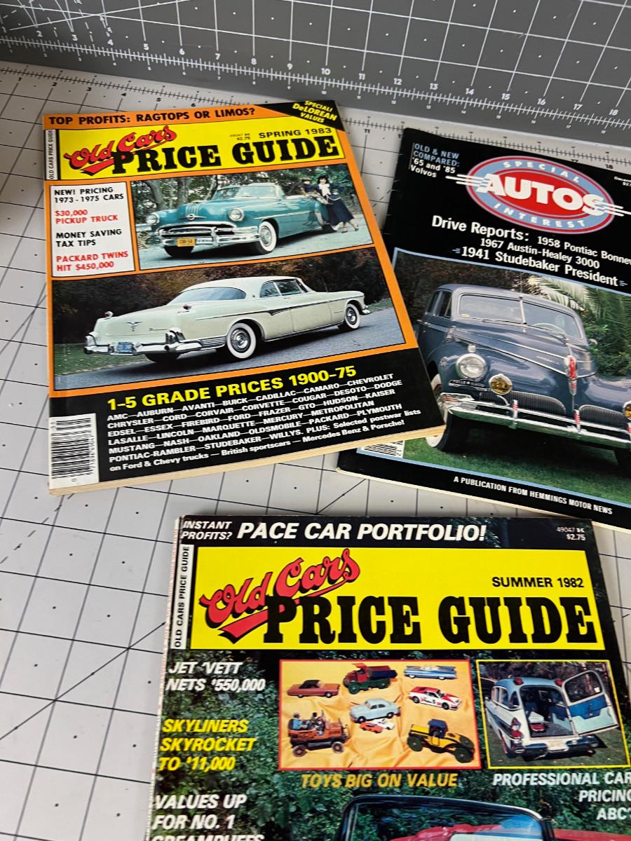 Vintage Antique Car Price Guides