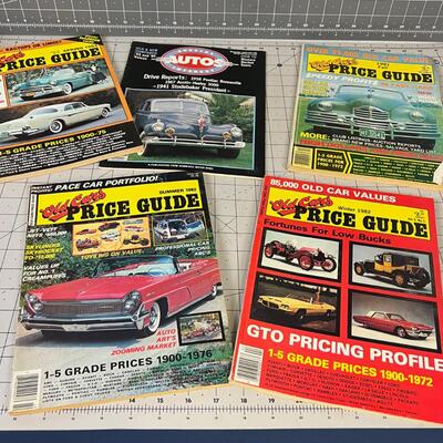 Vintage Antique Car Price Guides