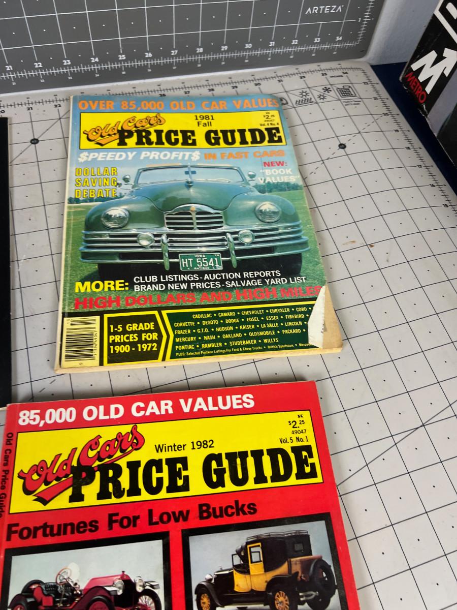 Vintage Antique Car Price Guides