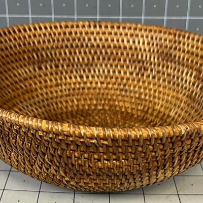 Vintage Basket, Nicely Woven, 