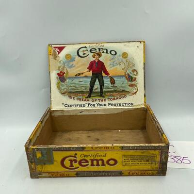 Cremo cigar box
