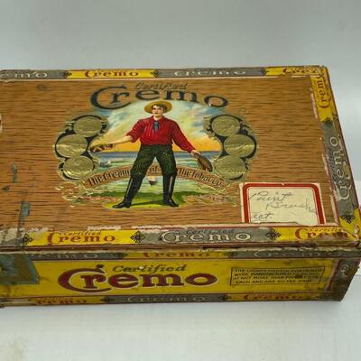 Cremo cigar box