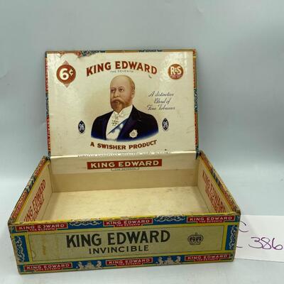 King Edward cigar box