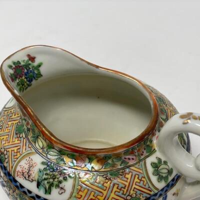 Canton China Tea Service - Anhua decorated