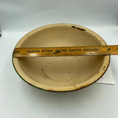 Vintage enamel bowl