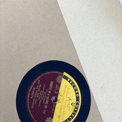 Schubert Quintet in A Major - Capital Records 78 - EDL8019