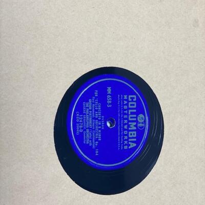 Dvorak Concerto in B Minor for Cello and Orchestra - Columbia Mastworks 78 - MM658