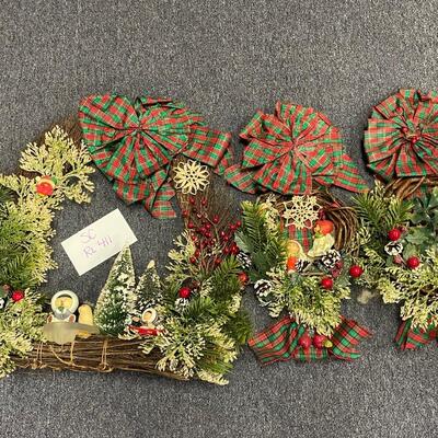 Set of 3 wall decor