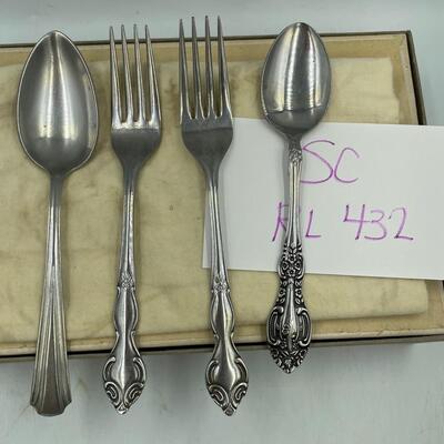 4 pc misc silverware