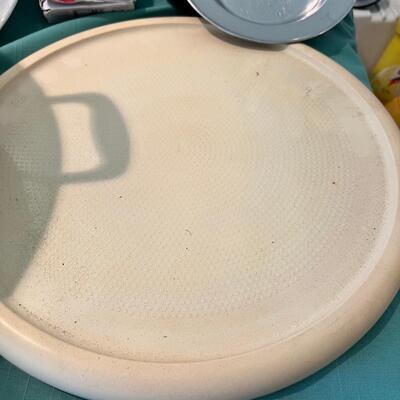 Cuisinart electric wok, large ceramic bowl and lazy Susan Aerolatte