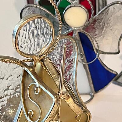 Stained Glass Nativity scene