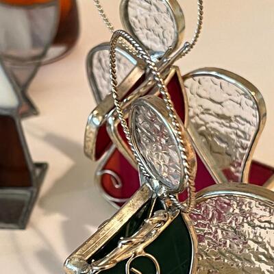 Stained Glass Nativity scene