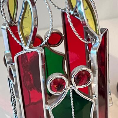Stained Glass Nativity scene
